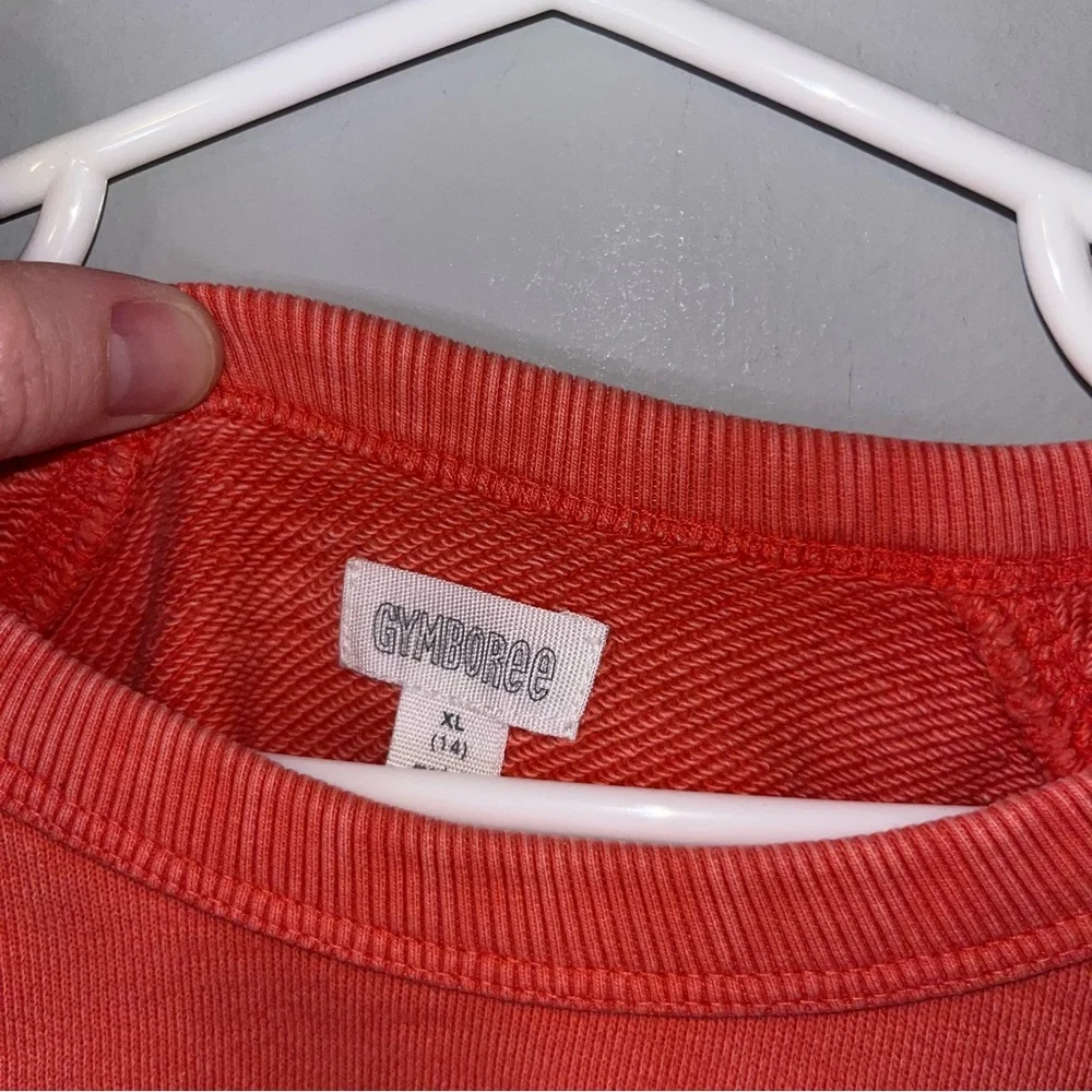 Gymboree Vibrant Orange Sweatshirt 14